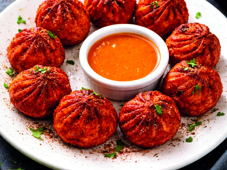 Combination Momo (Veg) — Momo & Nepali Specials at Hot 'N Spicy Restaurant & Bar, Fairfield, OH