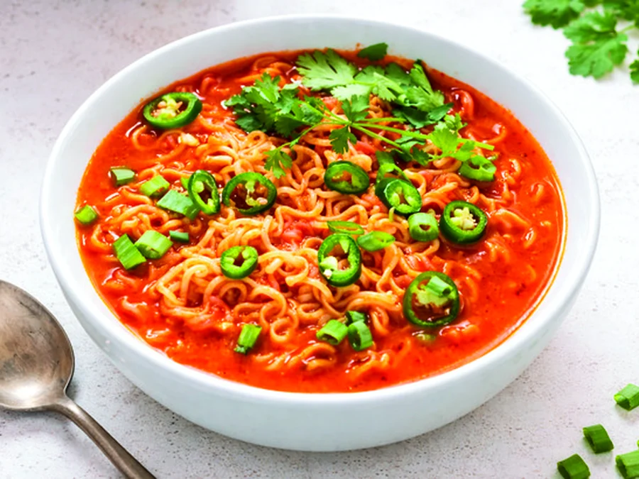 Comb Ramen — Noodles at Hot 'N Spicy Restaurant & Bar, Fairfield, OH