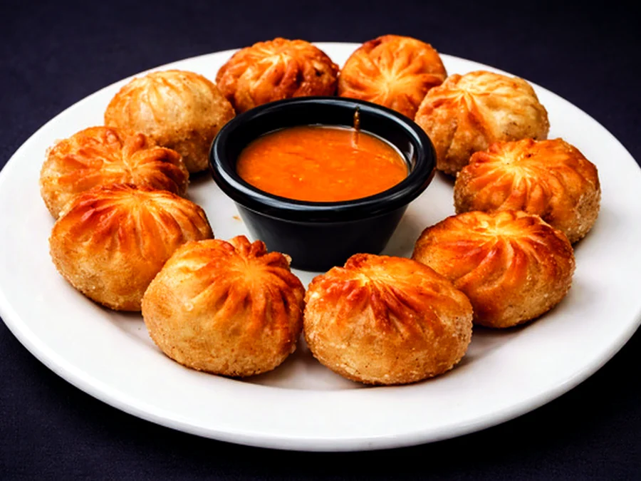 Fried Momo (Chicken) — Momo & Nepali Specials at Hot 'N Spicy Restaurant & Bar, Fairfield, OH