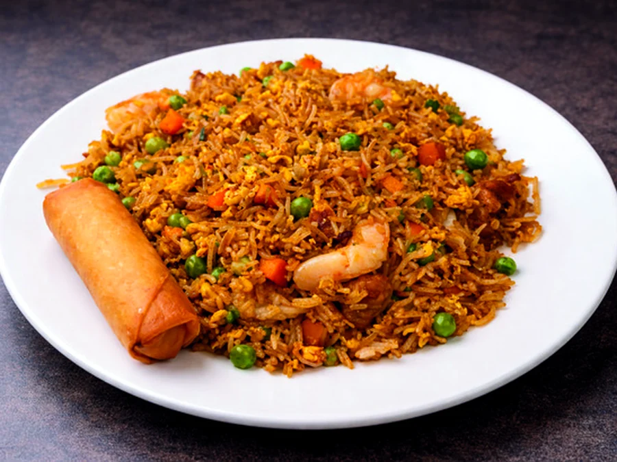 Fried Rice (Egg) — Fried Rice at Hot 'N Spicy Restaurant & Bar, Fairfield, OH