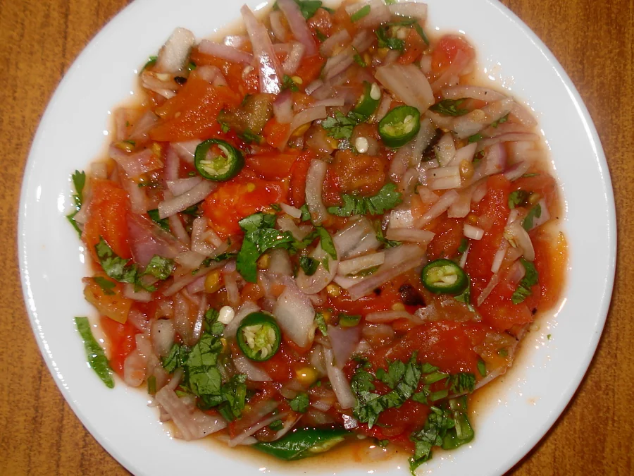 Kachumber — Salads at Hot 'N Spicy Restaurant & Bar, Fairfield, OH