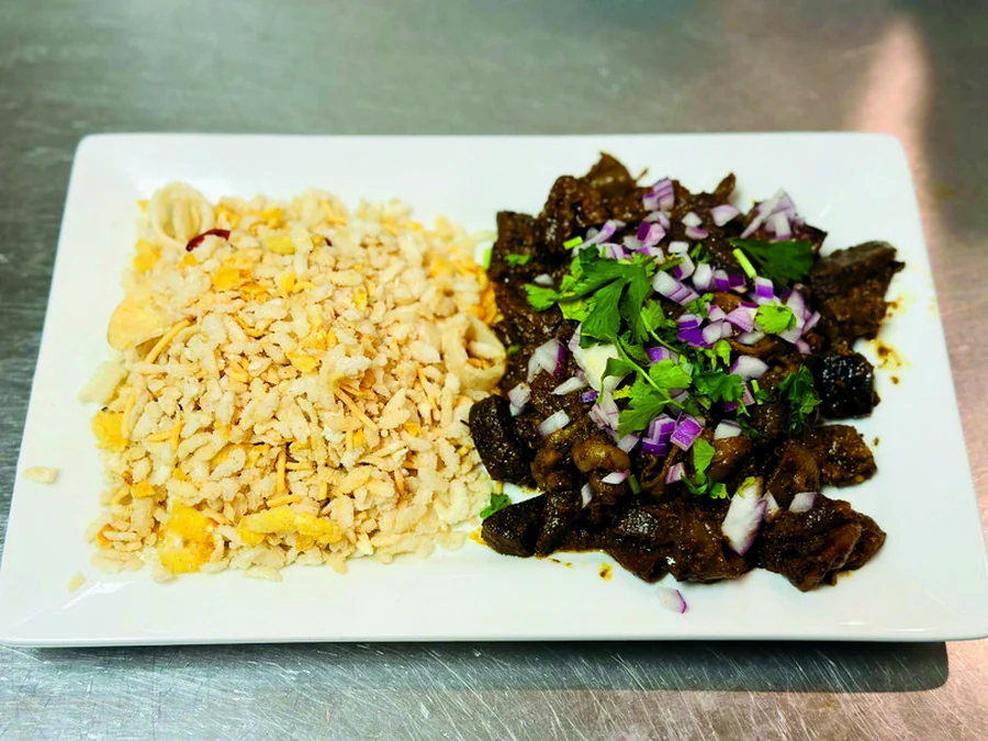 Pork Karji Marji — Momo & Nepali Specials at Hot 'N Spicy Restaurant & Bar, Fairfield, OH